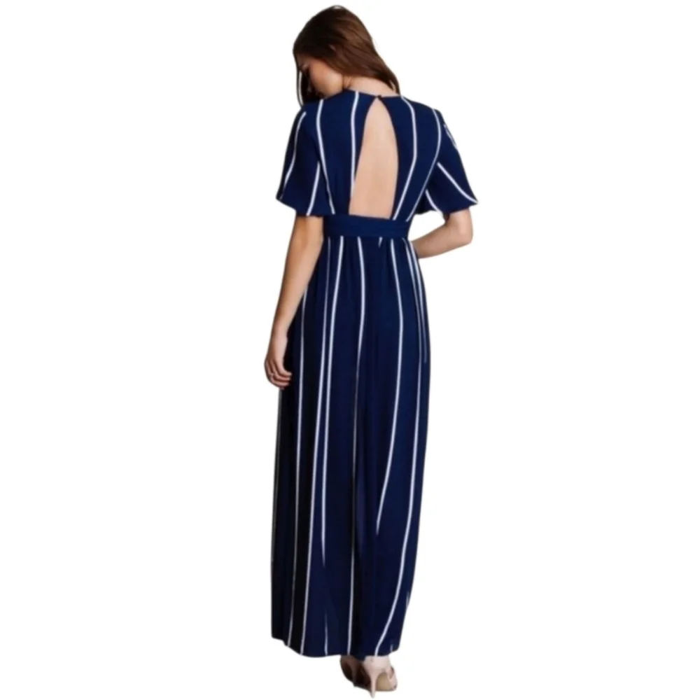 Japna Striped Jumpsuit - Picture 2 of 9